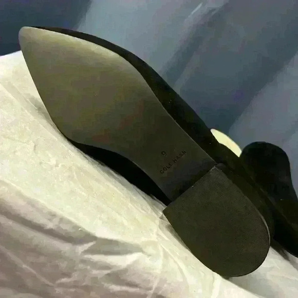 Cole Haan Black Suede Miles - Picture 7 of 7